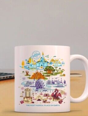 Disney Parks Themed Ceramic Mug